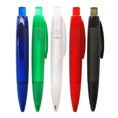 5094-5102.-Lapicero-plastico-retractil-de-color-traslucido-con-goma-antideslizante.jpg Lapicero plástico color transparente con goma antideslizante - Imagen 1