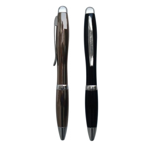 5331-5332.-Lapicero-metalico-de-color-entero-con-sistema-giratorio.jpg Lapicero metálico de color entero con sistema giratorio - Imagen 1