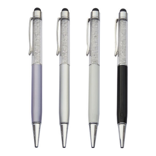 6812-6814.-Lapicero-metalico-touch-con-clip-y-punta-de-color-plateado.jpg Lapicero metálico touch con clip y punta de color plateado - Imagen 1