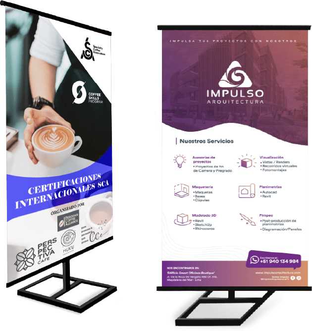 Forma-de-uso-banners-con-parante-de-metal.png Banderola mas Parante de Metal. Med. 90 x 180 cm - Imagen 1