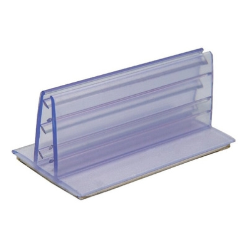 PORTAPRECIO-ROMPETRAFICO-CON-BASE-ADHESIVA.webp Rompetrafico con Clip Central Fijo con Base Adhesiva – Med. 4 x 7.5 cm - Imagen 1