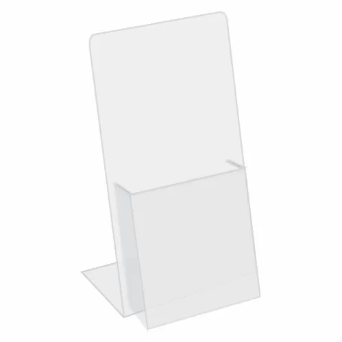 Portavolante-acrilico-de-1-pieza.webp Porta Volante Acrílico Transparente. Medida: 12 x 21 x 3cm - Imagen 1