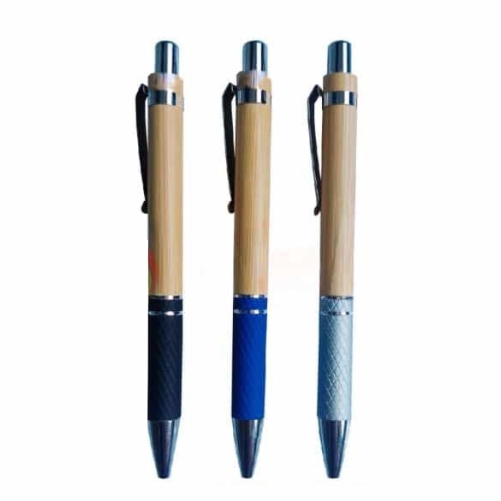 lapicero-ecologico-bambu.jpg Lapicero ecológico de Bambú con metal - Imagen 1