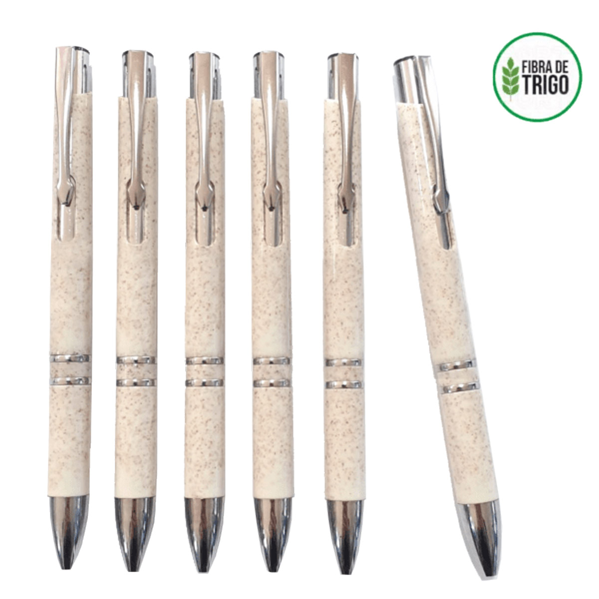 lapicero-fibra-de-trigo-1.jpg Lapiceros fibra de trigo con clip y anillos de metal - Imagen 1